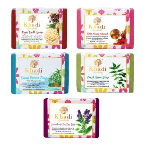 Khadi Sanskriti Set of 5 Herbal Soap