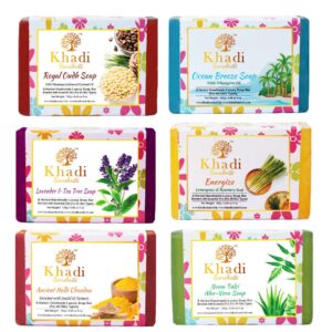 Khadi Sanskriti Set of 6 Herbal Soap