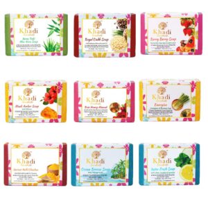 Khadi Sanskriti Set of 9 Herbal Soap.