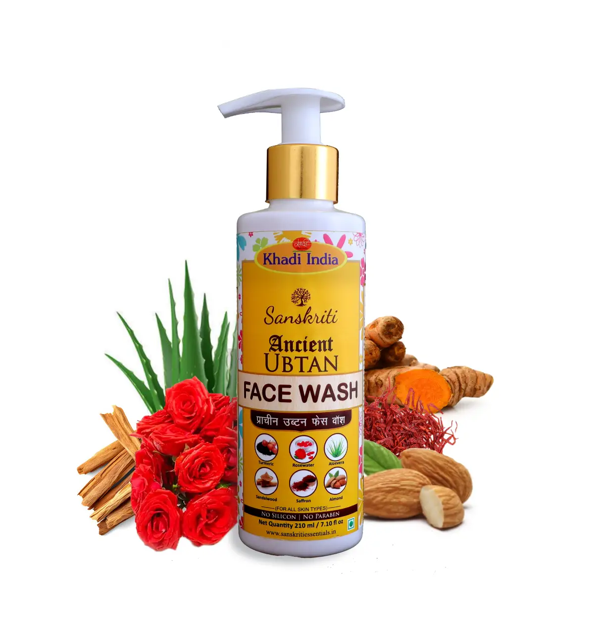 Khadi Sanskriti Ancient Ubtan Face Wash khadisanskriti